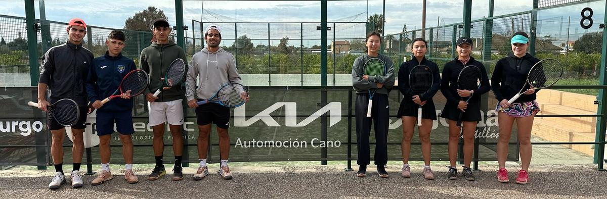 Los semifinalistas en tenis.