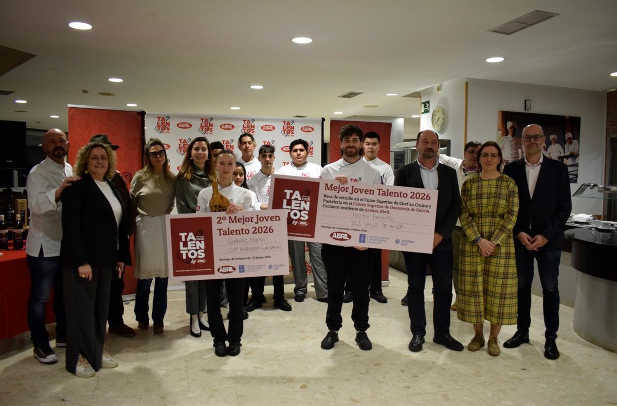 La entrega de premios.