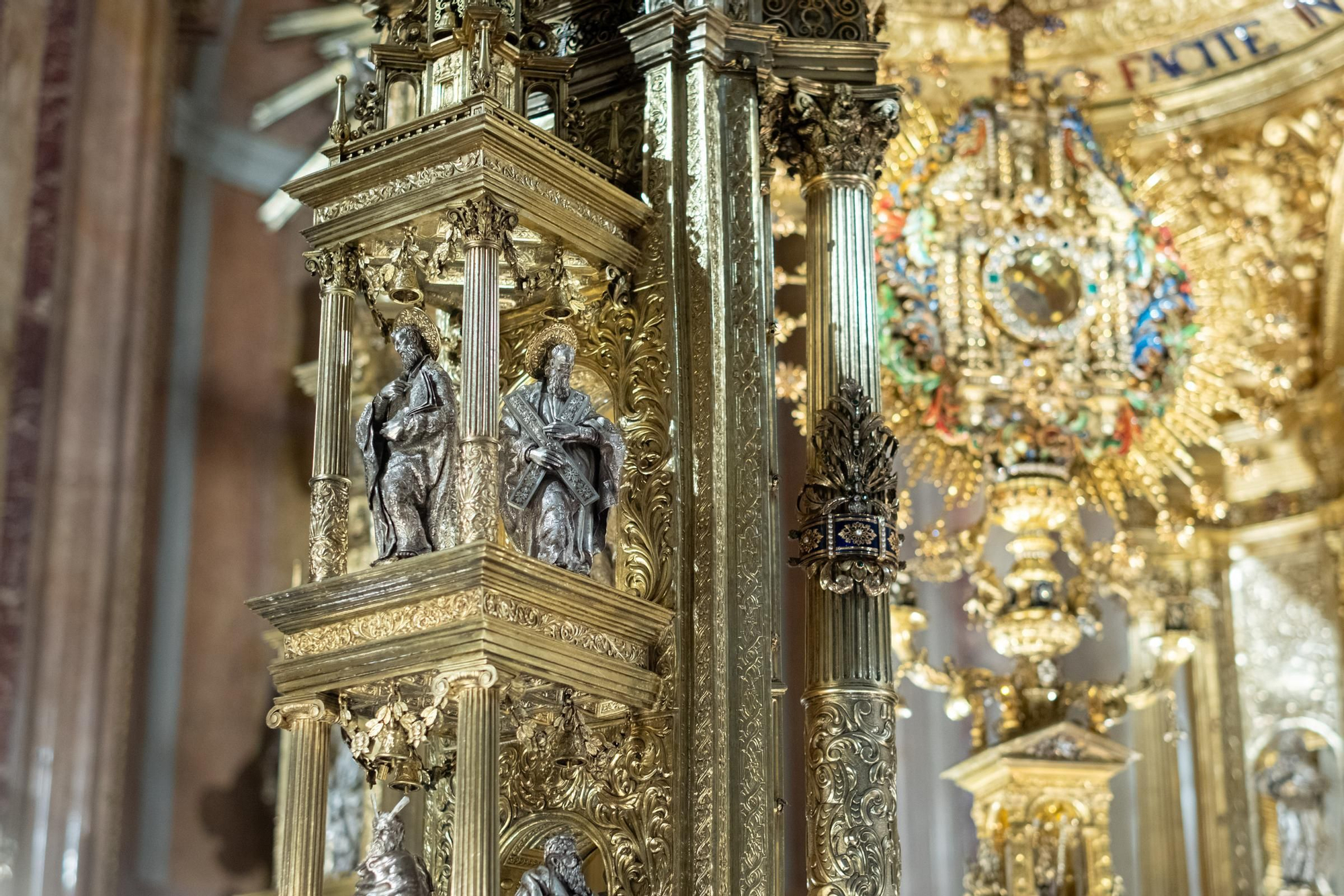 La Custodia exhibe su restauración integral