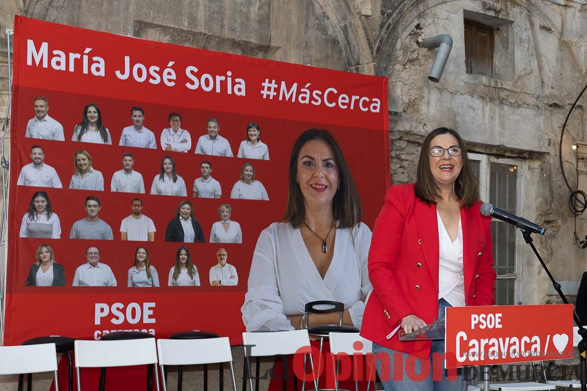 Descubre la lista del PSOE a la alcaldía de Caravaca