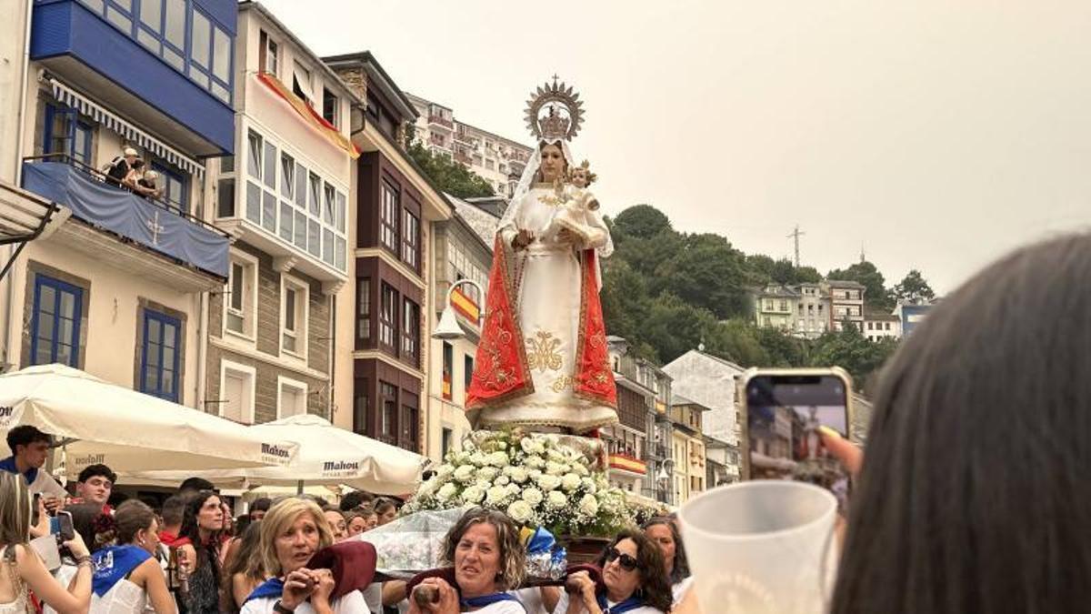 Procesión el Rosario, en la pasada edición.