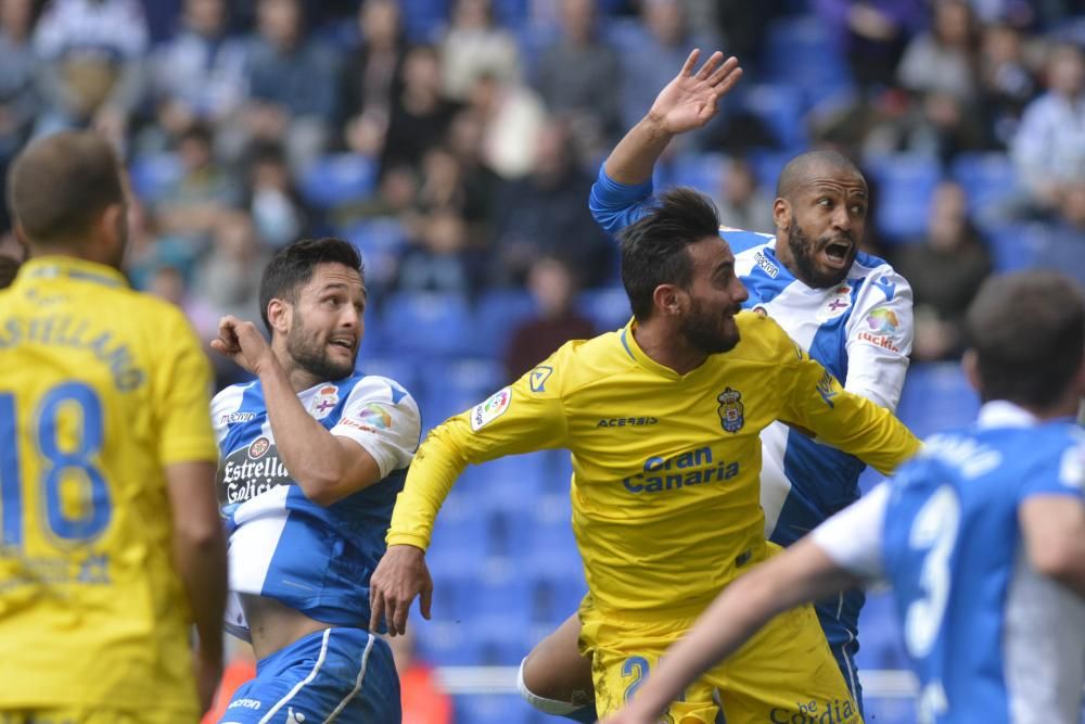 El Dépor empata ante Las Palmas en Riazor