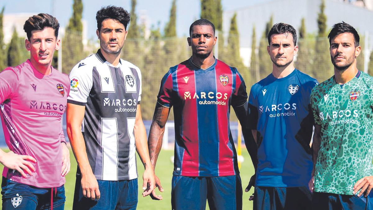 Las equipaciones del Levante