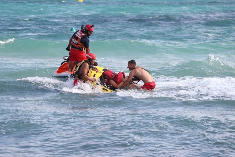 Simulacro de rescate en Cabo de Palos