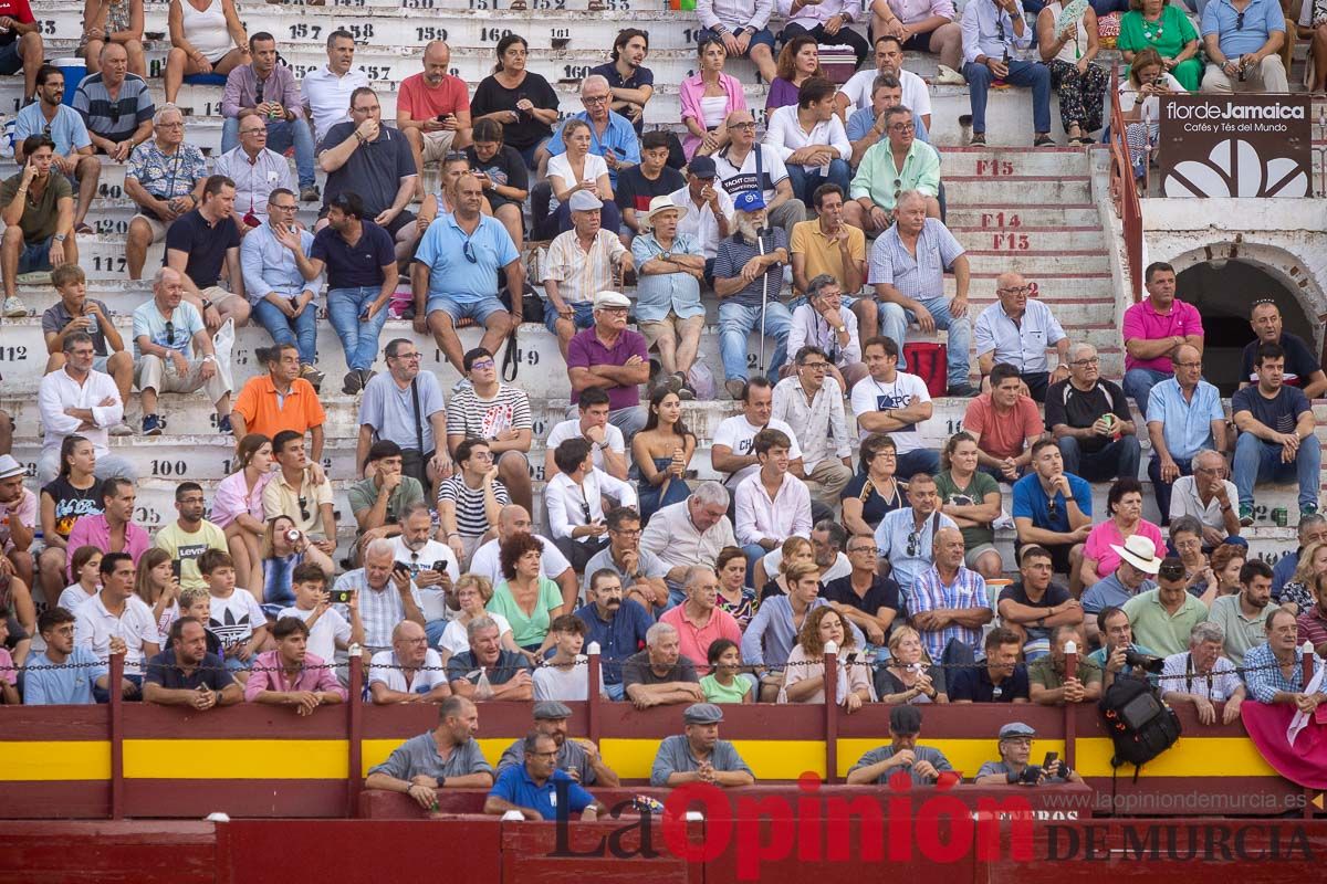 Así se ha vivido en los tendidos la cuarta corrida de la Feria Taurina de Murcia