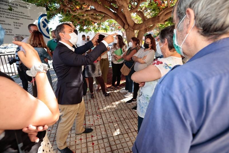 Presentación de obras de accesibilidad en Tío Pino