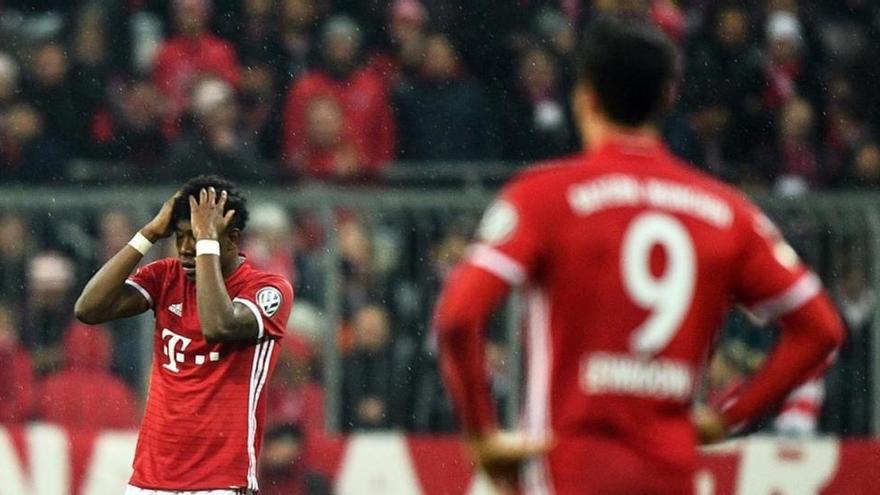 El Bayern aspira a ganar este sábado la Bundesliga tras caer en la Copa