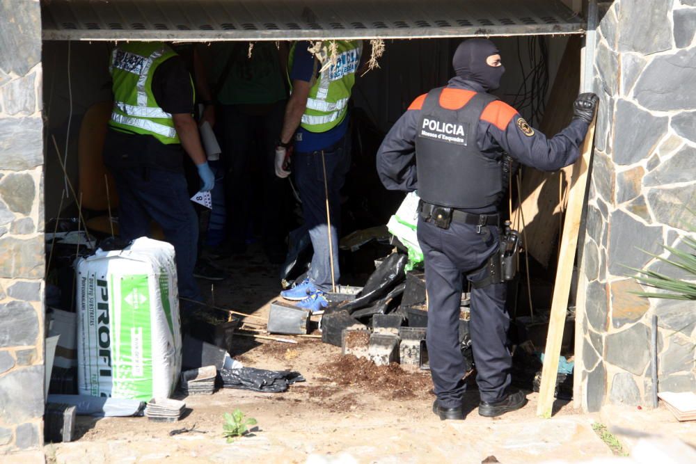 Operatiu dels Mossos contra una xarxa de narcotraficants a la Selva