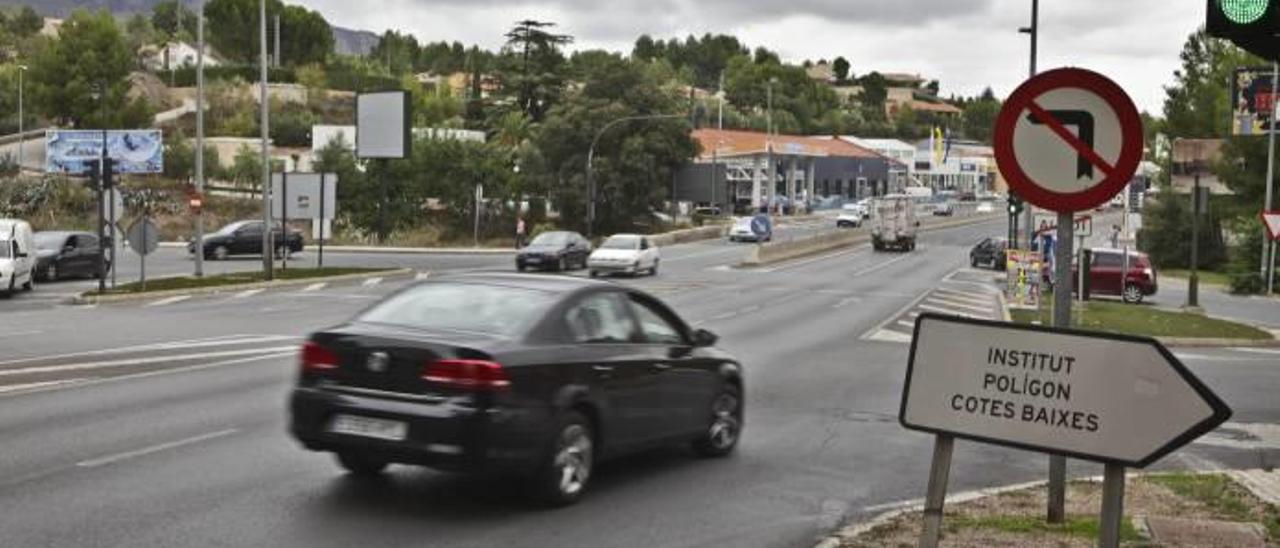 Un nuevo período de alegaciones retrasa aún más la rotonda del acceso norte a Alcoy