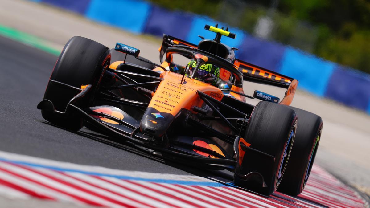 Norris ‘vuela’ en Hungría y Alonso progresa