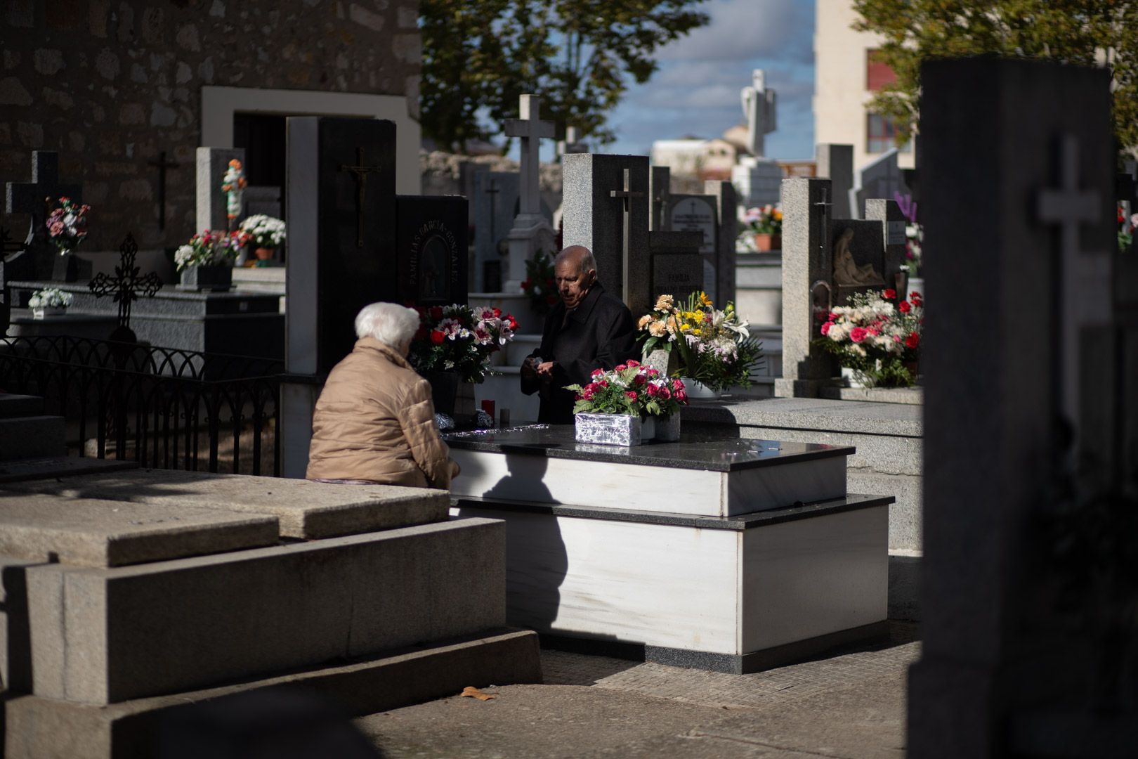 GALERÍA | La imágenes del Día de Todos los Santos en el cementerio de Zamora