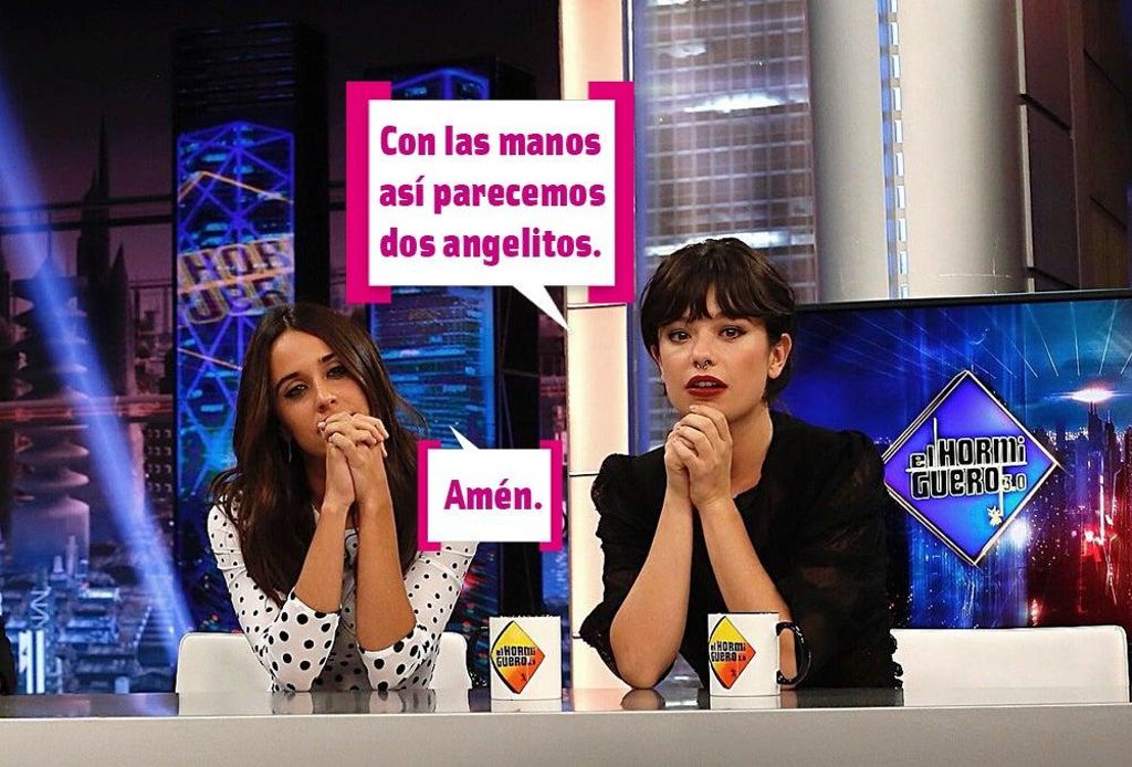 Macarena García y Anna Castillo en El Hormiguero