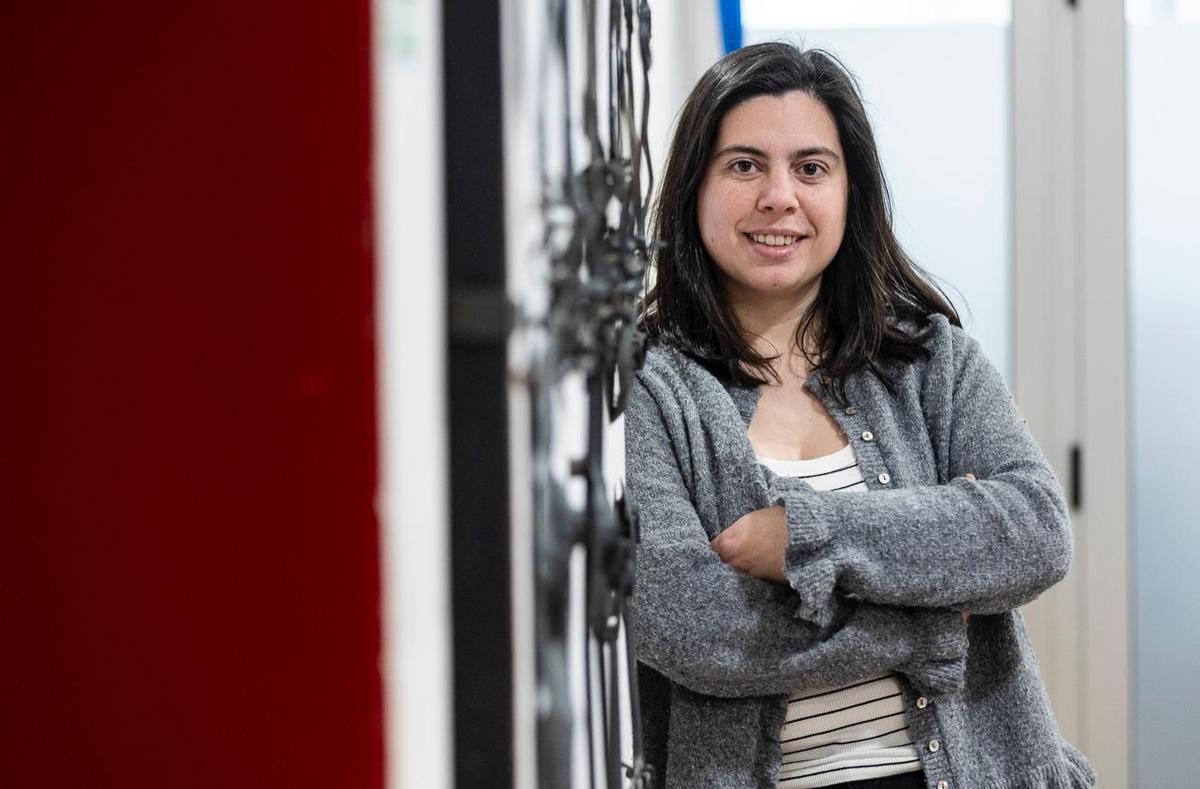 Violeta Durán, investigadora postdoctoral del Instituto de Neurociencias de Alicante