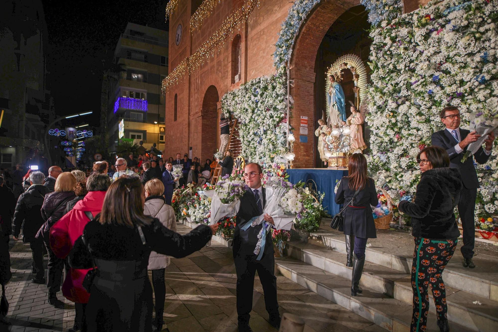 Ofrenda Floral a la Purísima en Torrevieja 2023