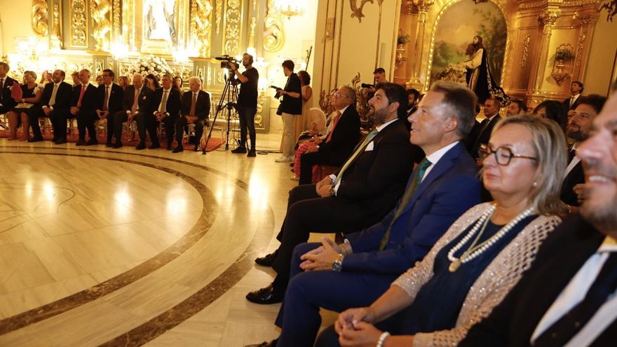 Así ha sido el nombramiento de Fernando López Miras como Mayordomo de Honor del Paso Blanco de Lorca