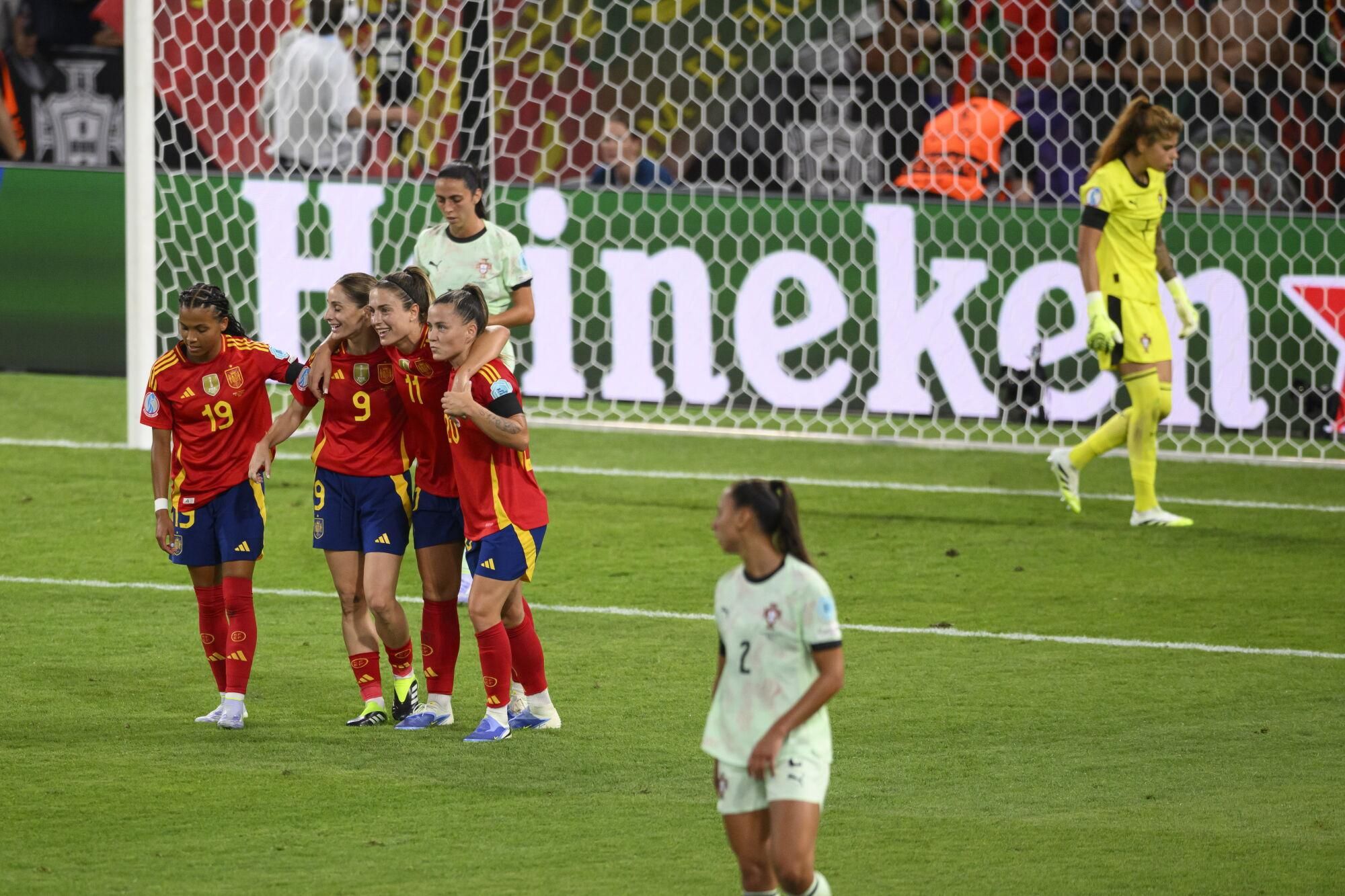 Eurocopa 2025: España - Portugal, en imágenes.