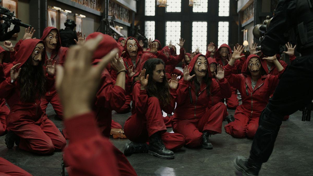 Tráiler del último capítulo de la serie ’La casa de papel’ (Antena 3), y desenlace del atraco.