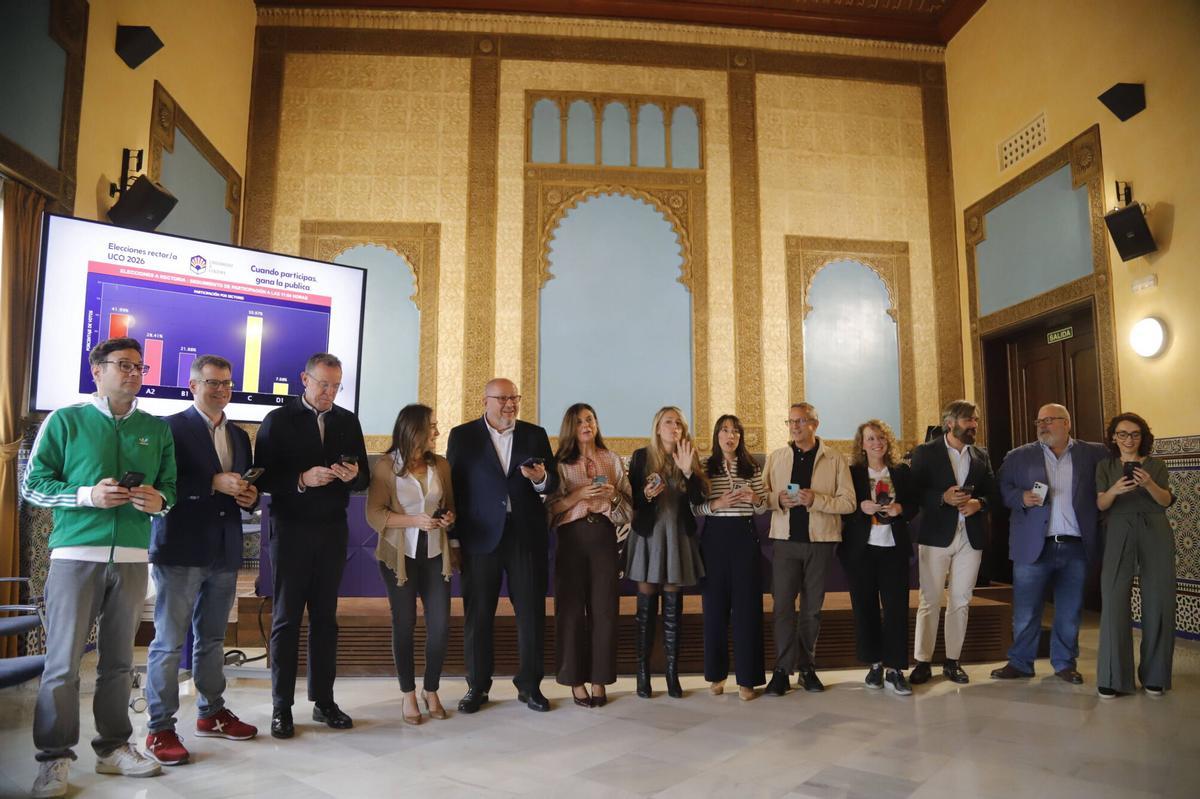 A.J.González Córdoba Manuel Torralbo vota en las elecciones a Rector de la UCO Universidad de Córdoba