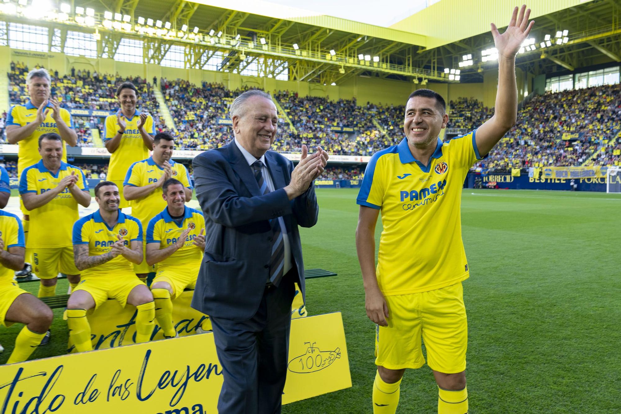 Las mejores imágenes del Partido de las Leyendas