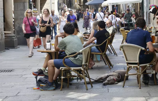 Más de 34º en otra jornada sofocante en la capital gallega