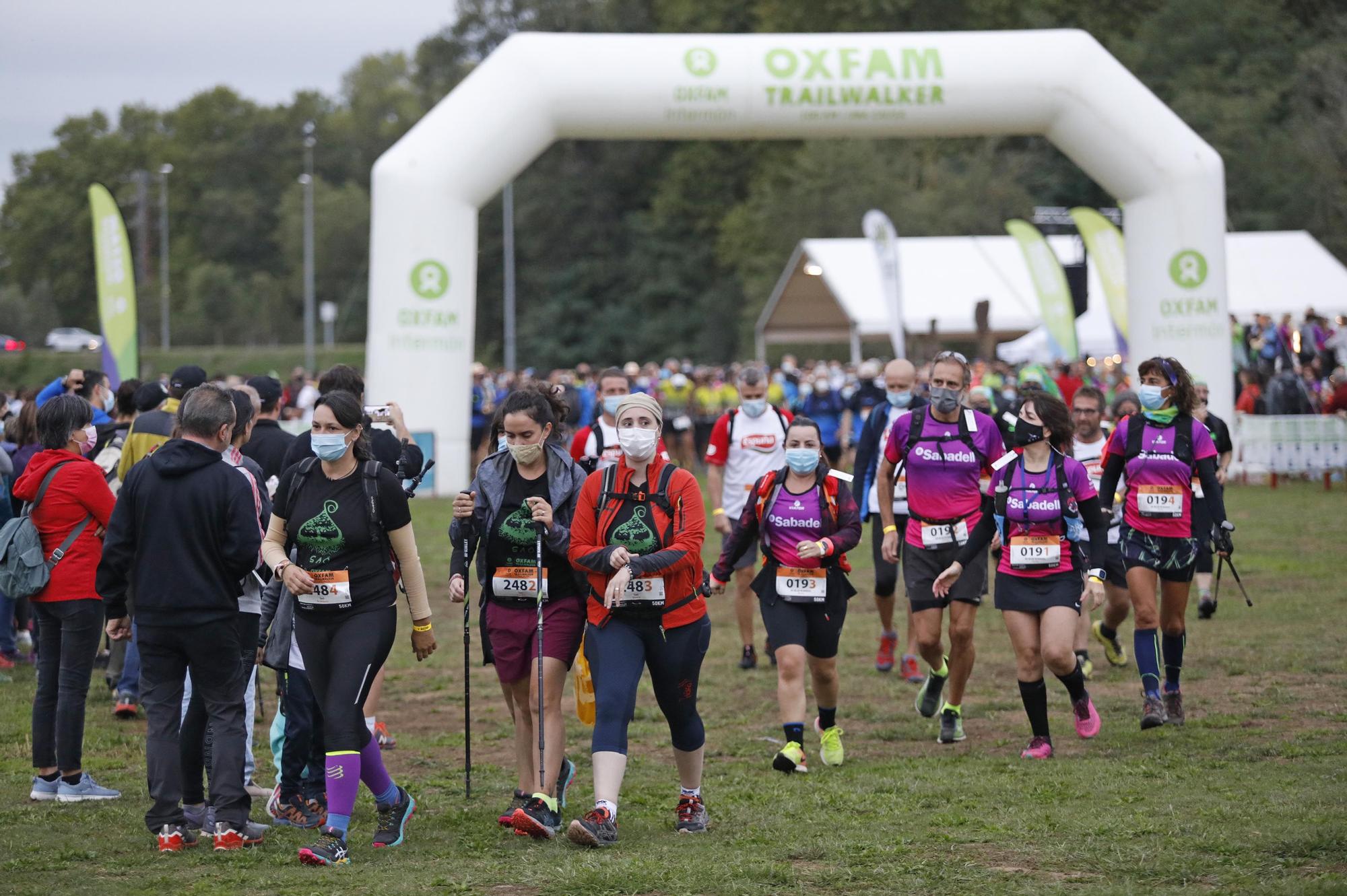 Més de 280 equips i 1.100 corredors participen en la Trailwalker entre Girona i Sant Feliu