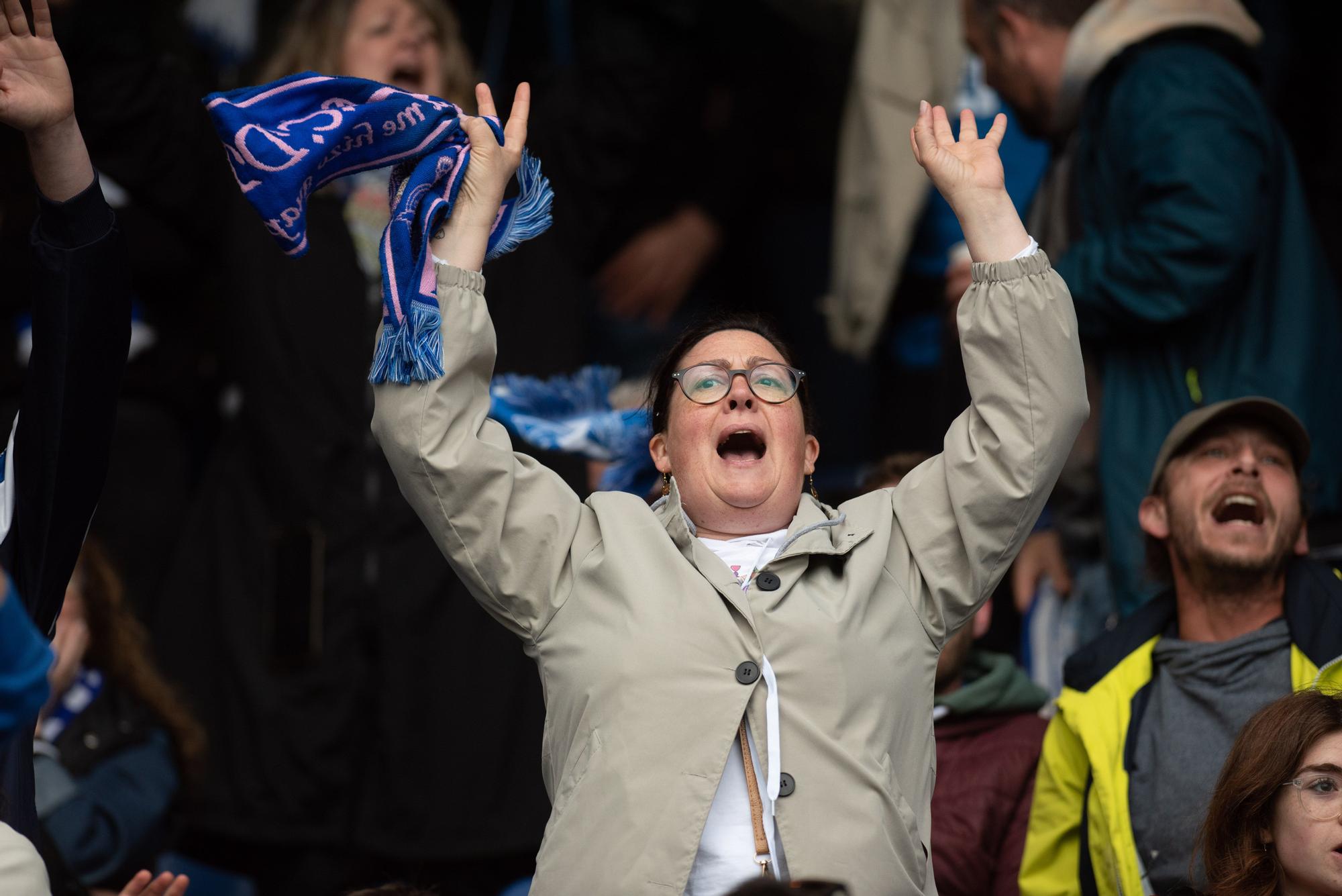 Casi 20.000 deportivistas disfrutan en Riazor con la victoria frente al Ceuta