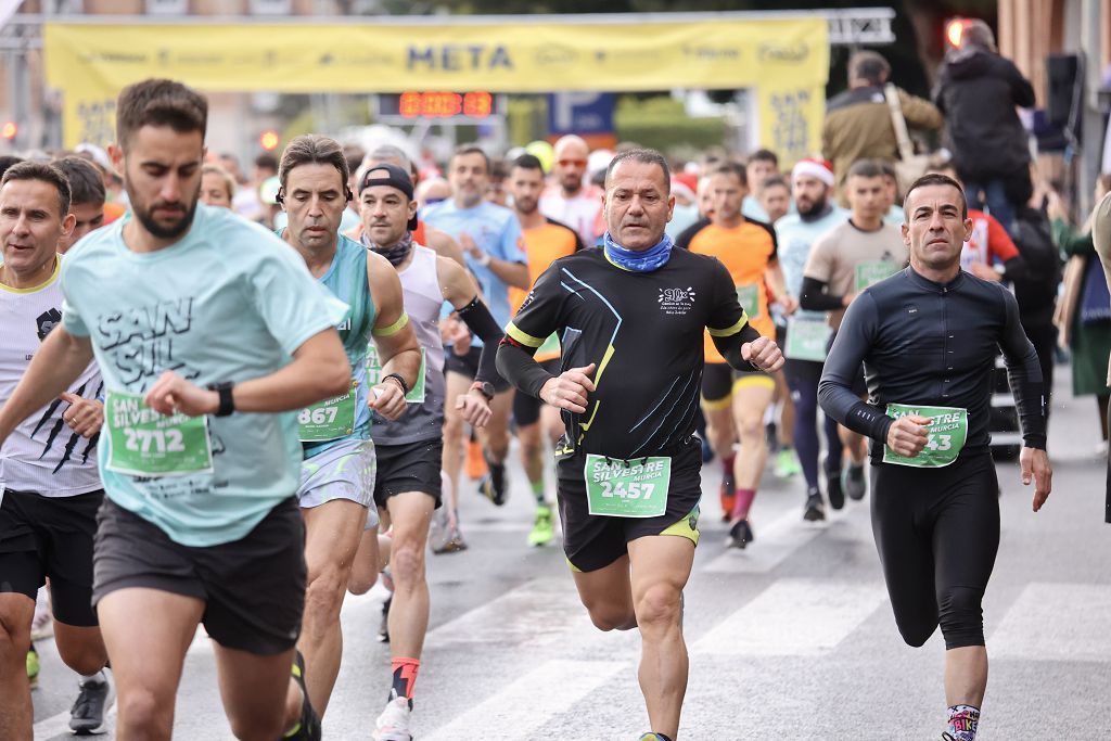 Las imágenes de la San Silvestre 2024 en Murcia