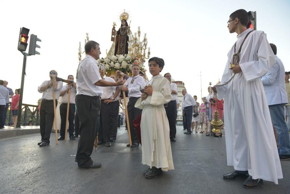 Procesión de la Virgen del Carmen en Murcia