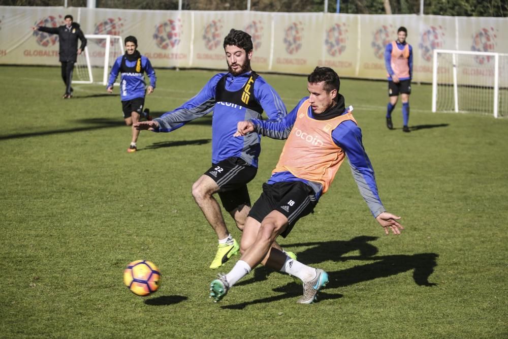 Entrenamiento del Real Oviedo