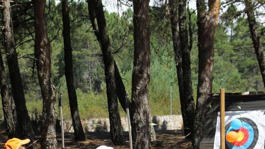 Uno de los campamentos pasados en San Pedro de las Herrerías.