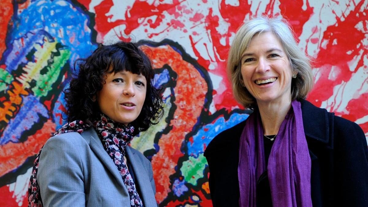 Emmanuelle Charpientier y Jennifer Doudna, premio Nobel de Química 2020.