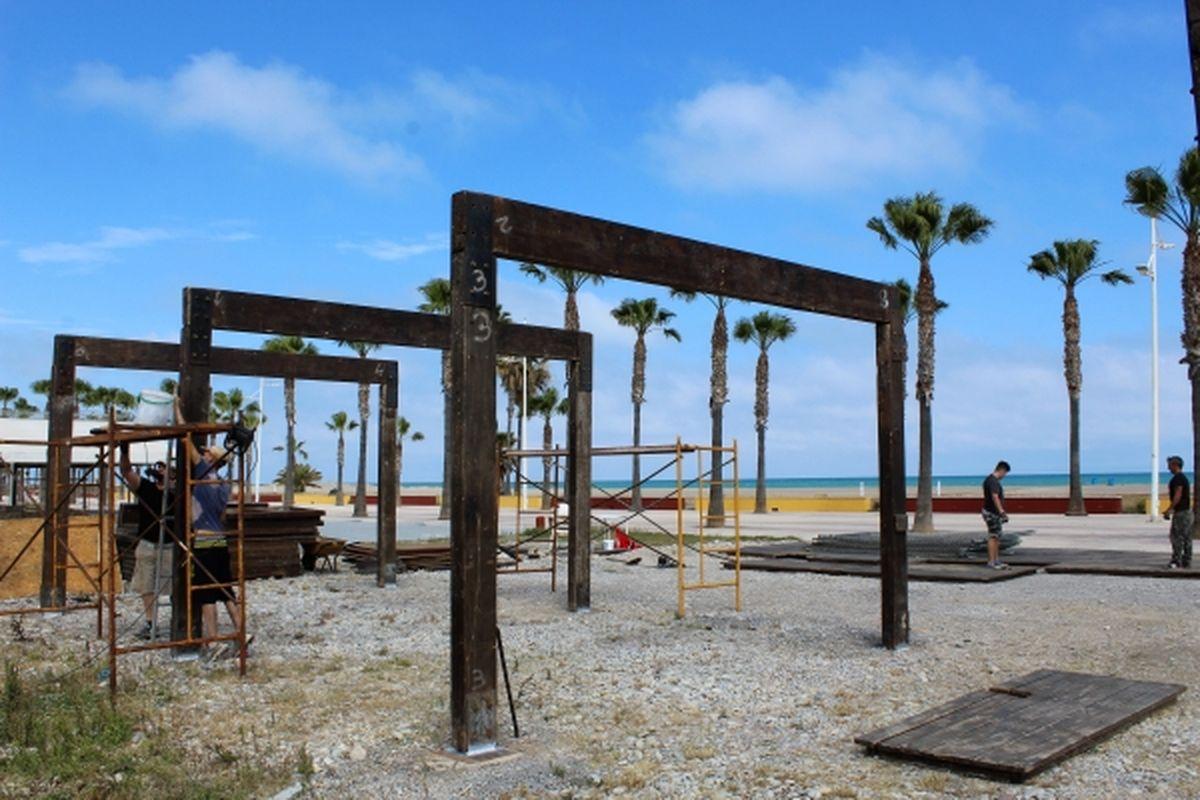 Pronto volverán a montarse los chiringuitos en las playas de Burriana.