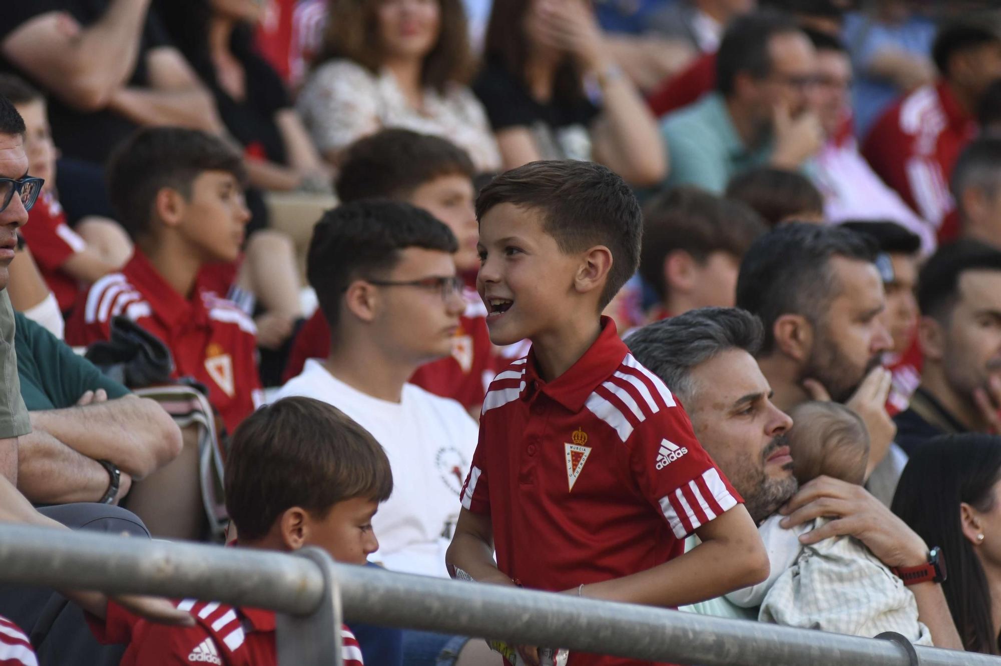 La presentación de la Ciudad Deportiva del Real Murcia, en imágenes