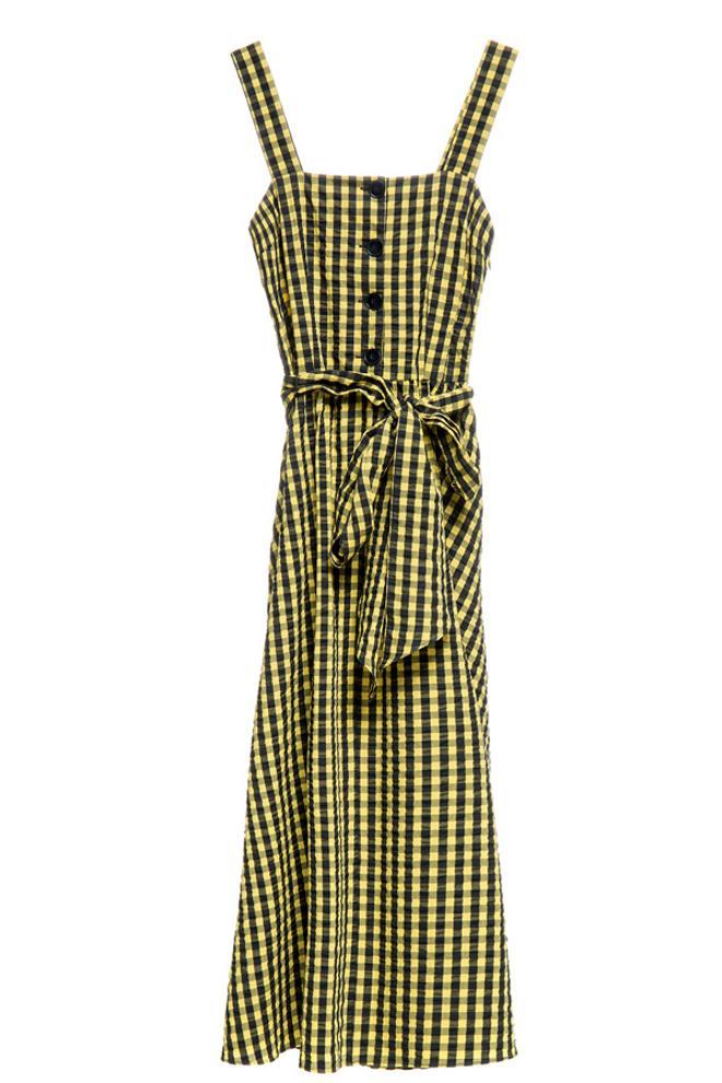 Las rebajas de Bimba y Lola, los 15 imprescindibles: vestido de cuadros vichy