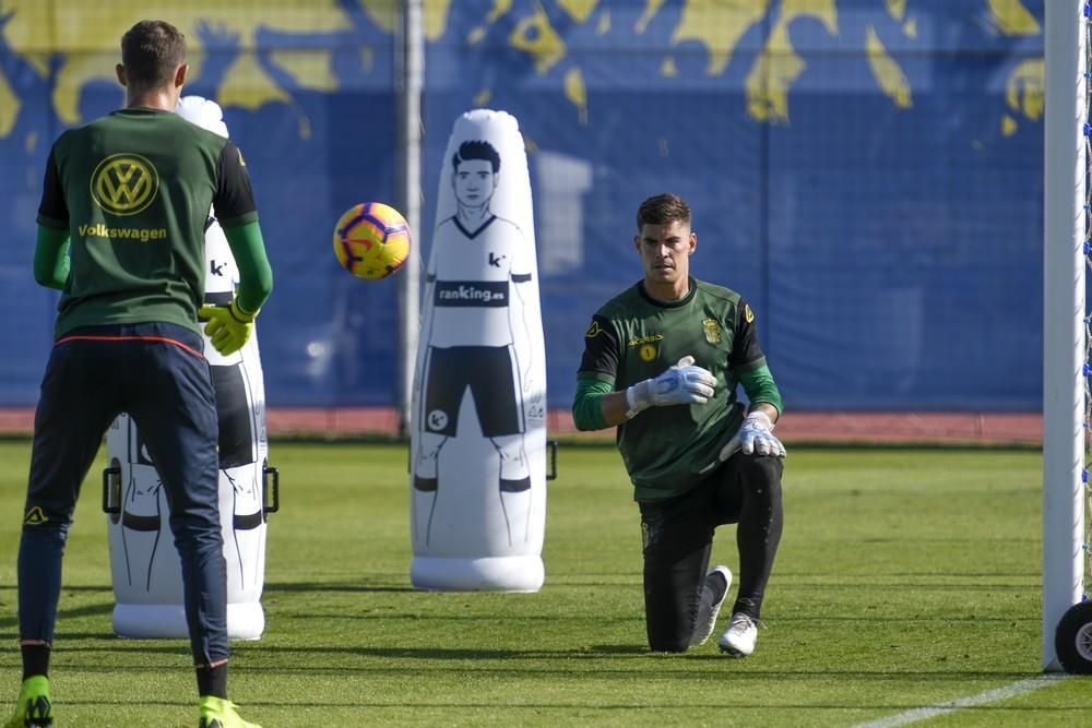 Entrenamiento de la UD Las Palmas