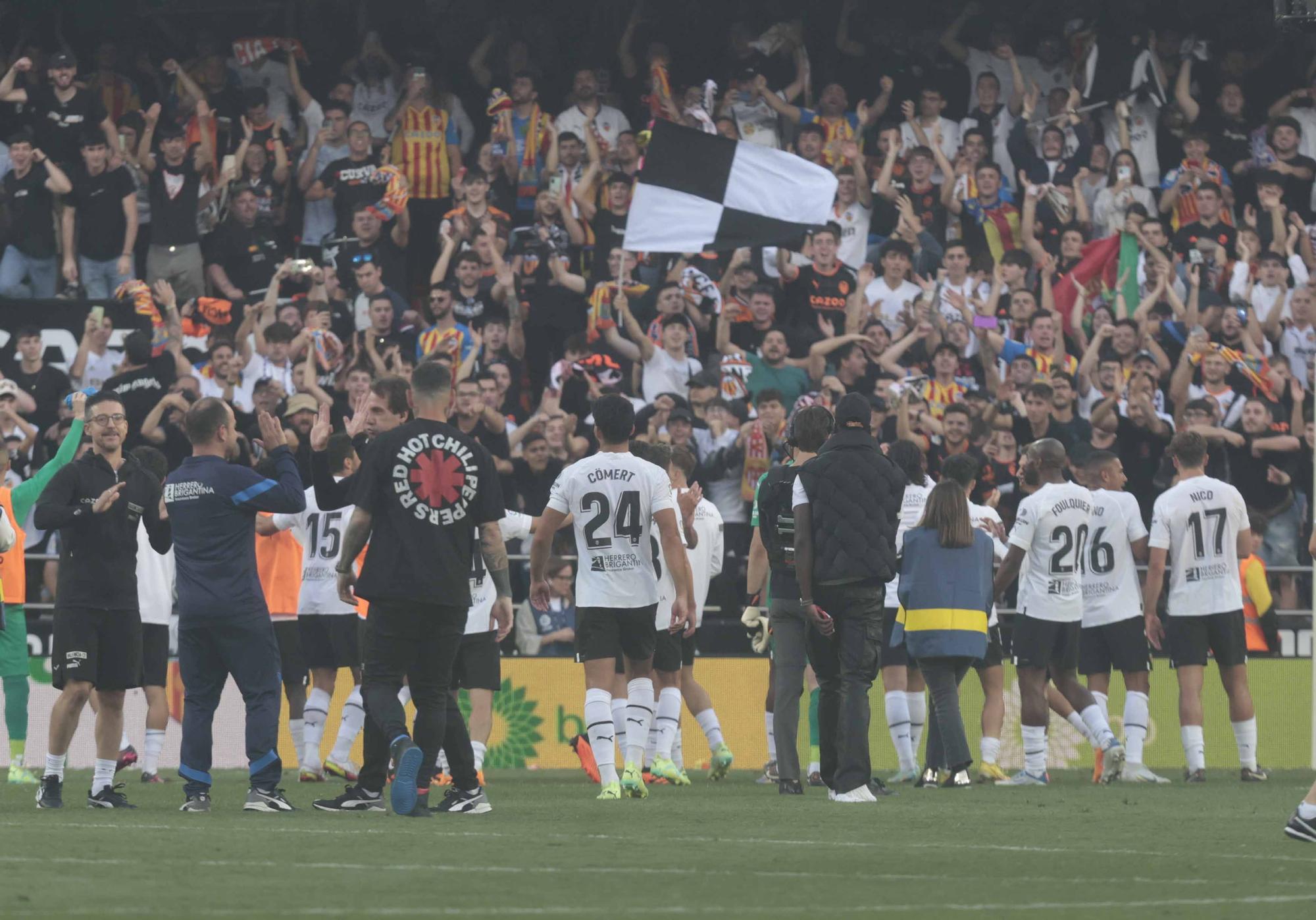Valencia CF - Real Madrid en imágenes