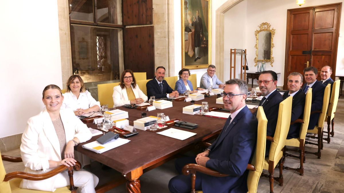 Imagen de archivo de una reunión del Consell de Govern.