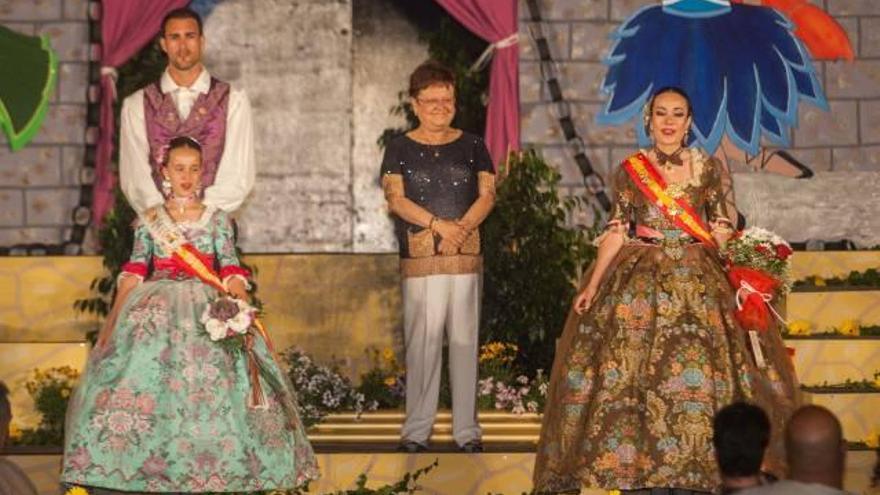 Lucía Tafalla y Silvia Balafas Belleas del Foc 2014 de San Vicente