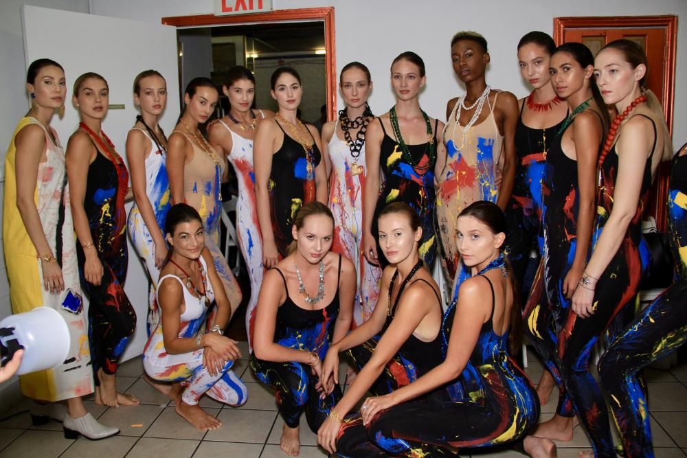 Isabel Guarch desfila en la Semana de la Moda de Nueva York junto a Domingo Zapata