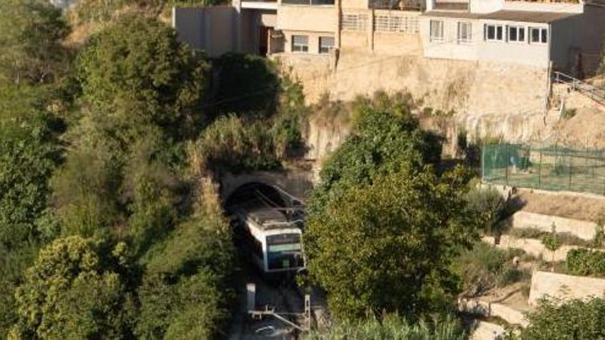 Túnel de Santa Clara de Ferrocarrils de la Generalitat de Catalunya (FGC)
