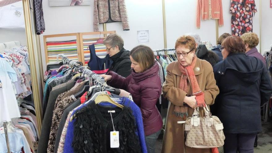 Feria del Stock de Acoivan, celebrada en La Felguera el pasado mes de marzo.