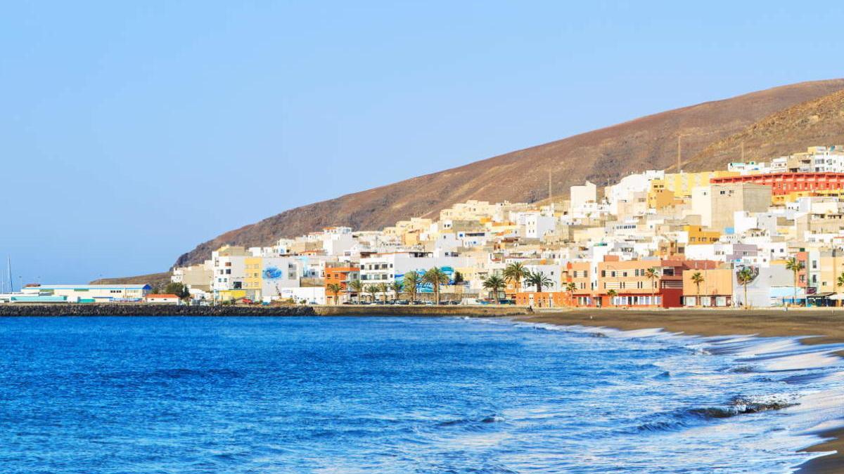 Vista del municipio de Tuineje.