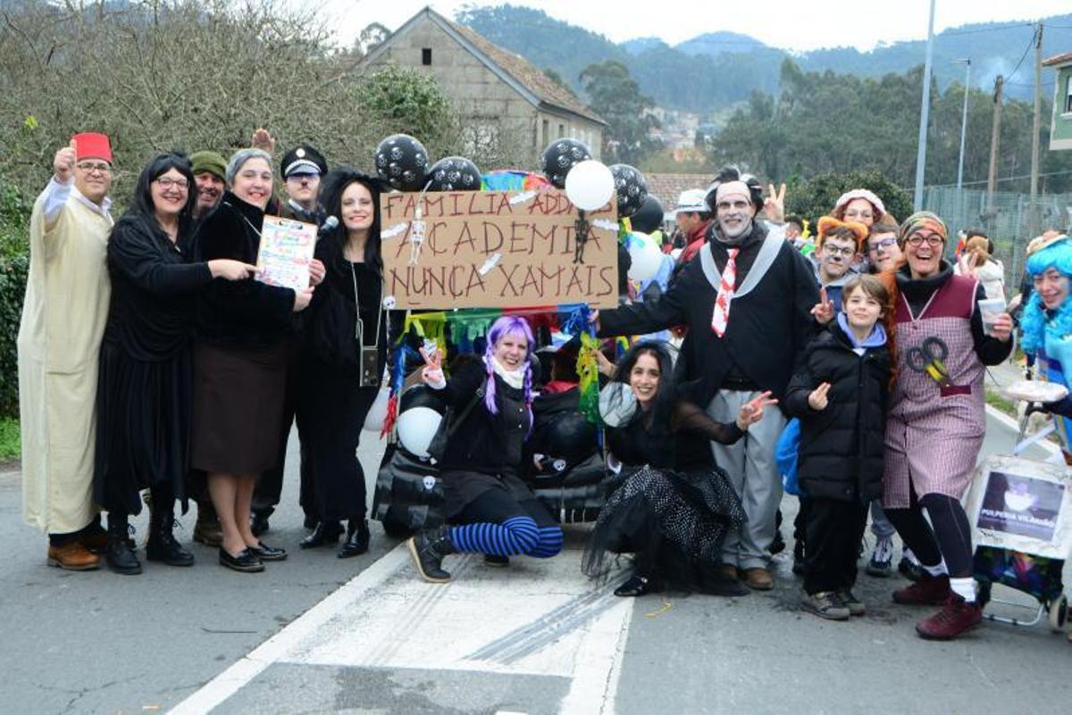 La Familia Addams tomó las calles de la parroquia. |   // GONZALO NÚÑEZ