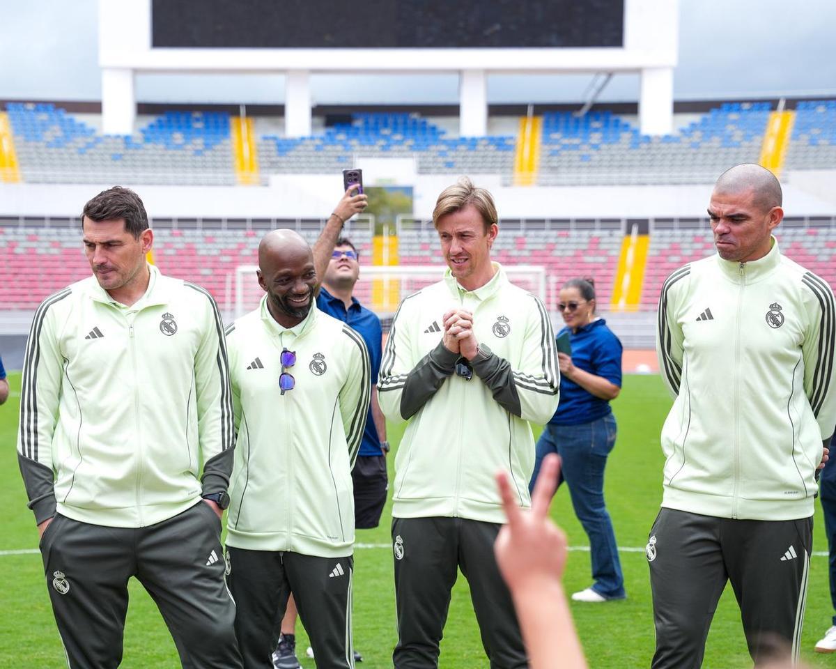 Las leyendas se preparan para el Clásico de Costa Rica