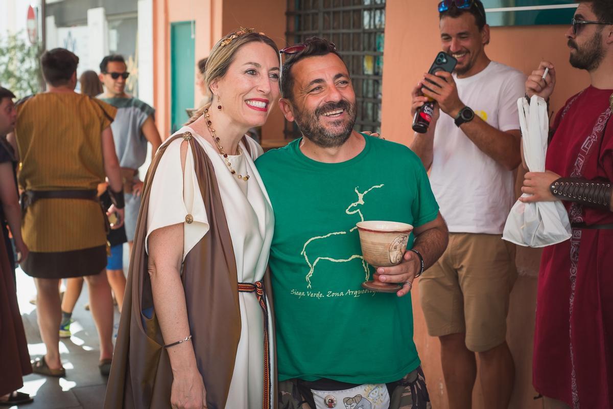 Fotogalería | María Guardiola, en Emerita Lvdica