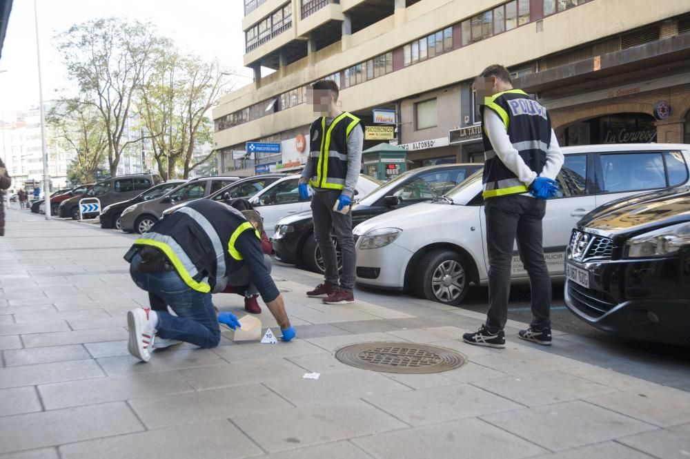 Atraco para robar ante Estrella en Cuatro Caminos