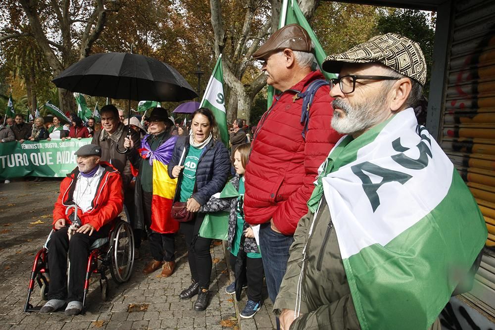 Unas 2.000 personas marchan en Córdoba para que "Andalucía despierte"