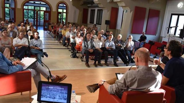 Marc Marcè, director de Regió7, ha moderat el debat.