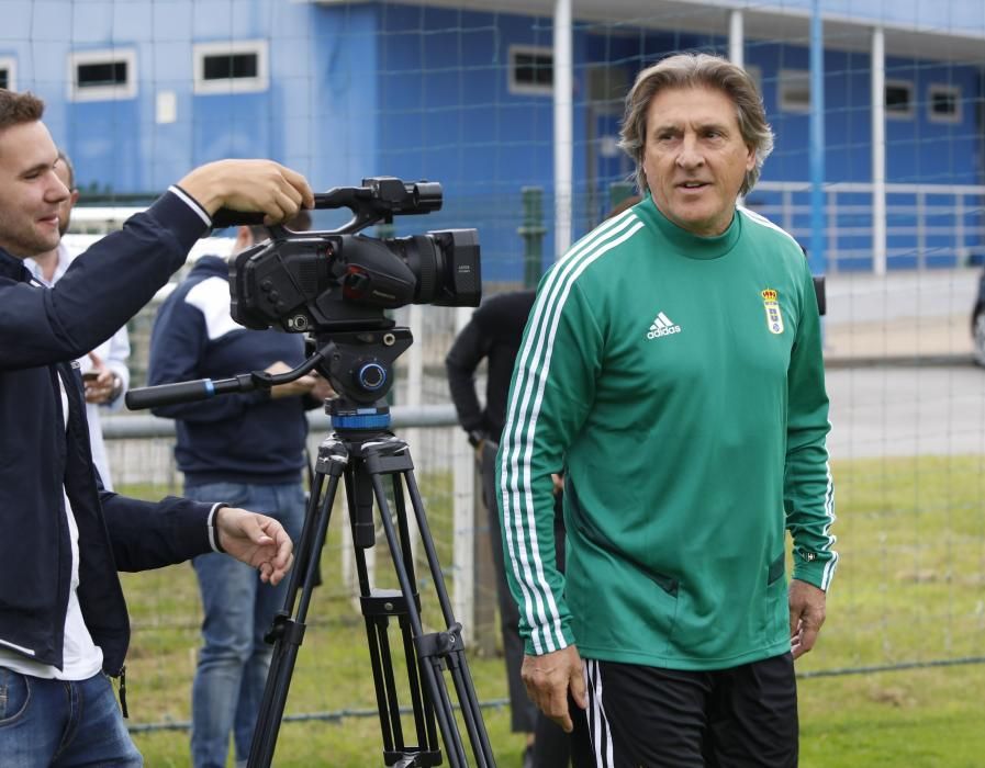 Primer entrenamiento del Real Oviedo para la tempo