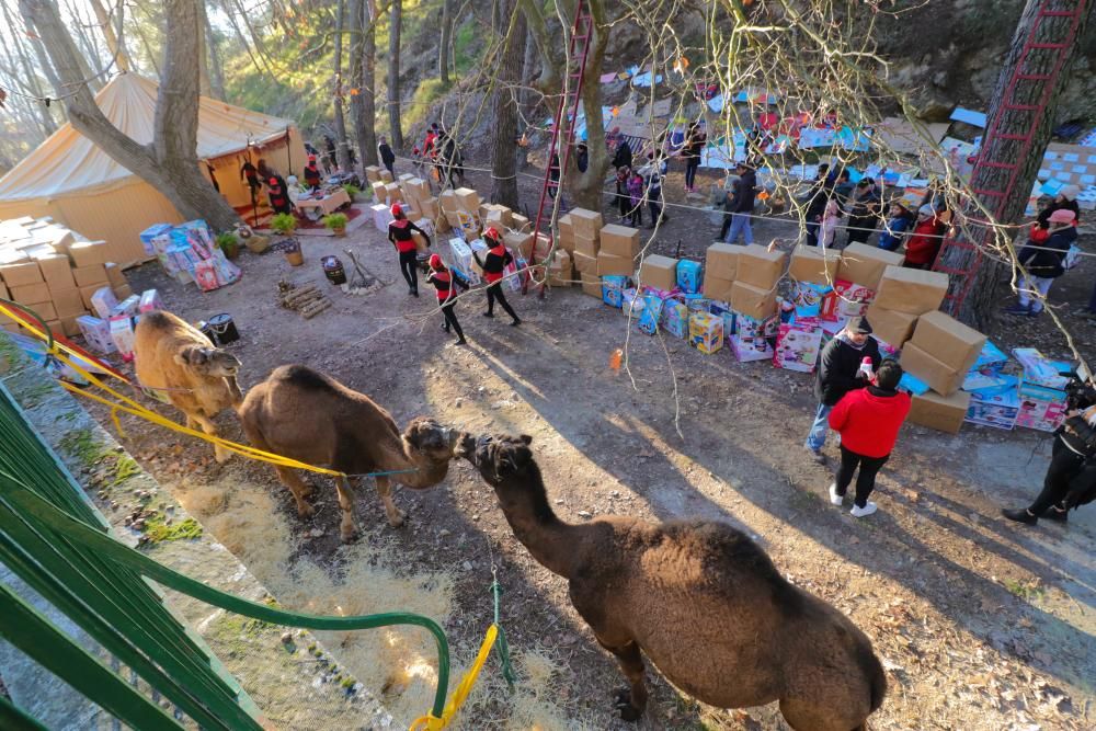 Los Reyes Magos abren las puertas de su campamento